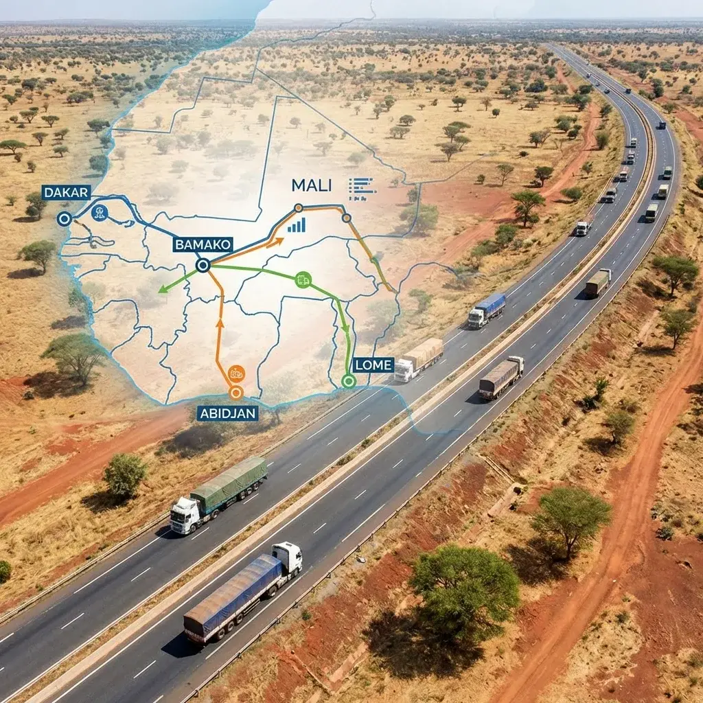 Les Corridors de Transport vers le Mali : Comparatif 2026